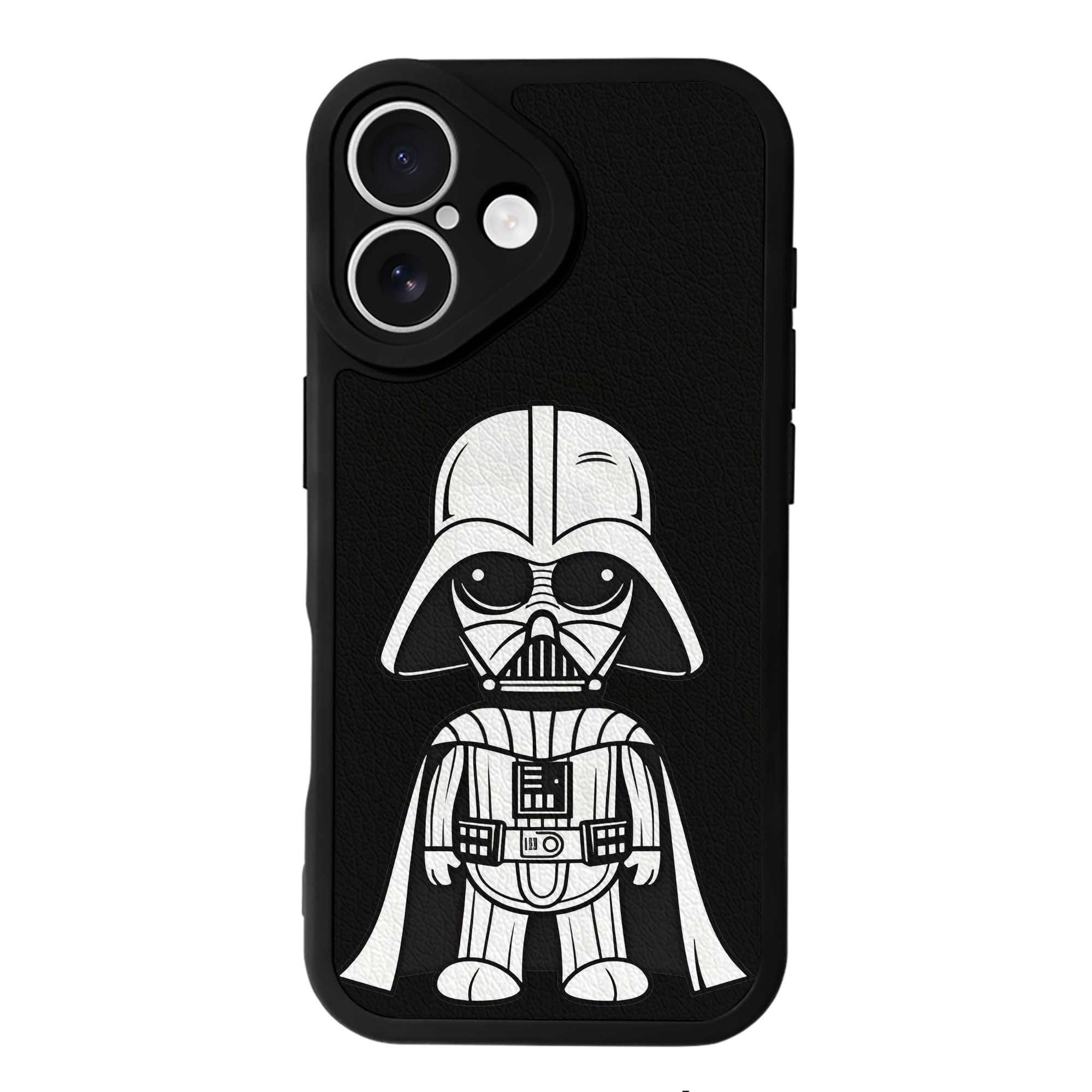 （画像用） スター・ウォーズ Star Wars 【iPhone 16シリーズ対応】シリコンスマホケース（レザー調） 材質：シリコン